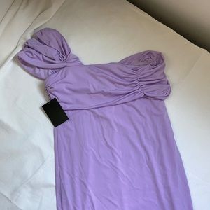 Alexia Admor lilac, one shoulder dress
